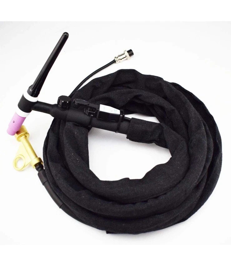WP17 Series 150 AMP Air Cooled TIG Torch with 105Z57 Cable Adapter 25FT