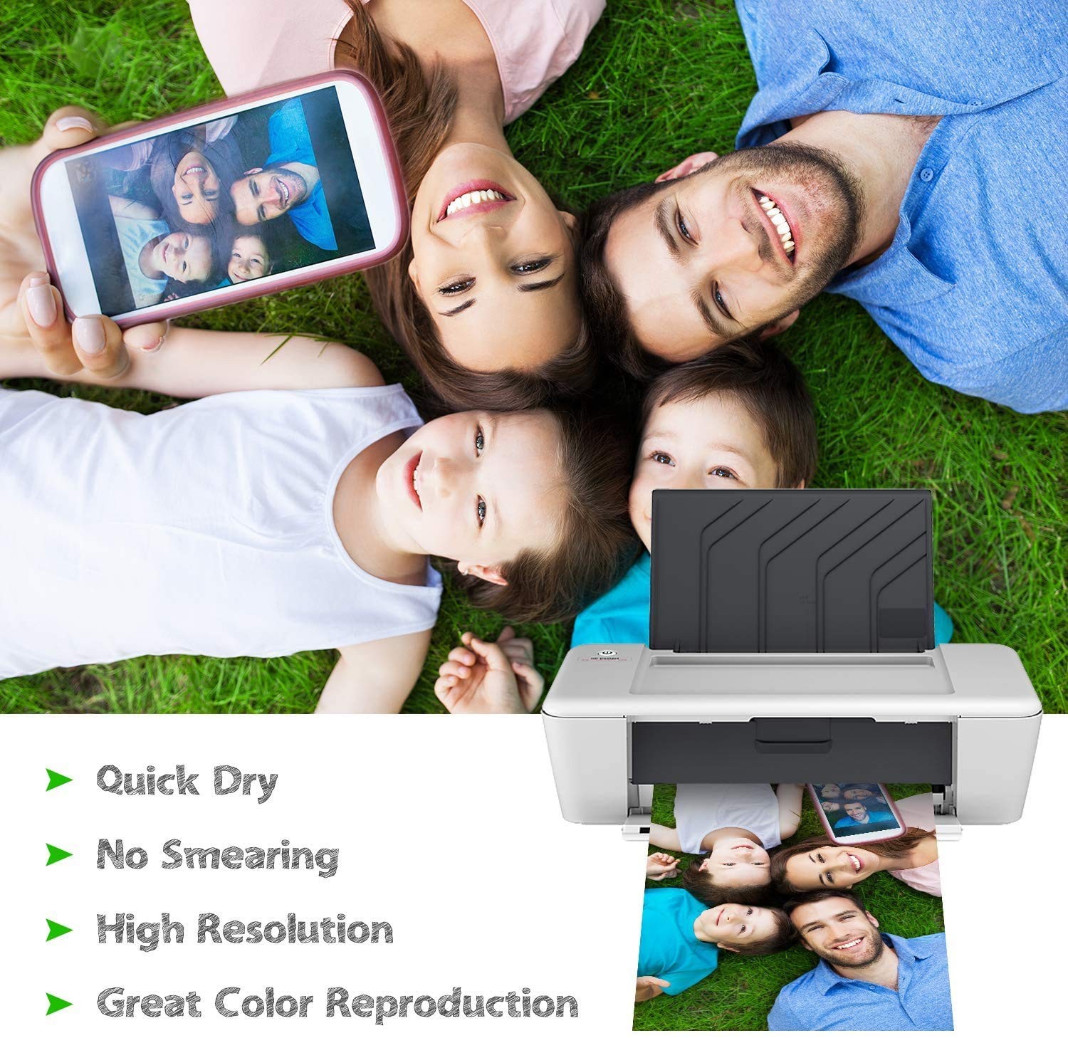 Koala Ultra Premium Photo Paper 8.5 x 11 In Satin 8.5″x11″, White