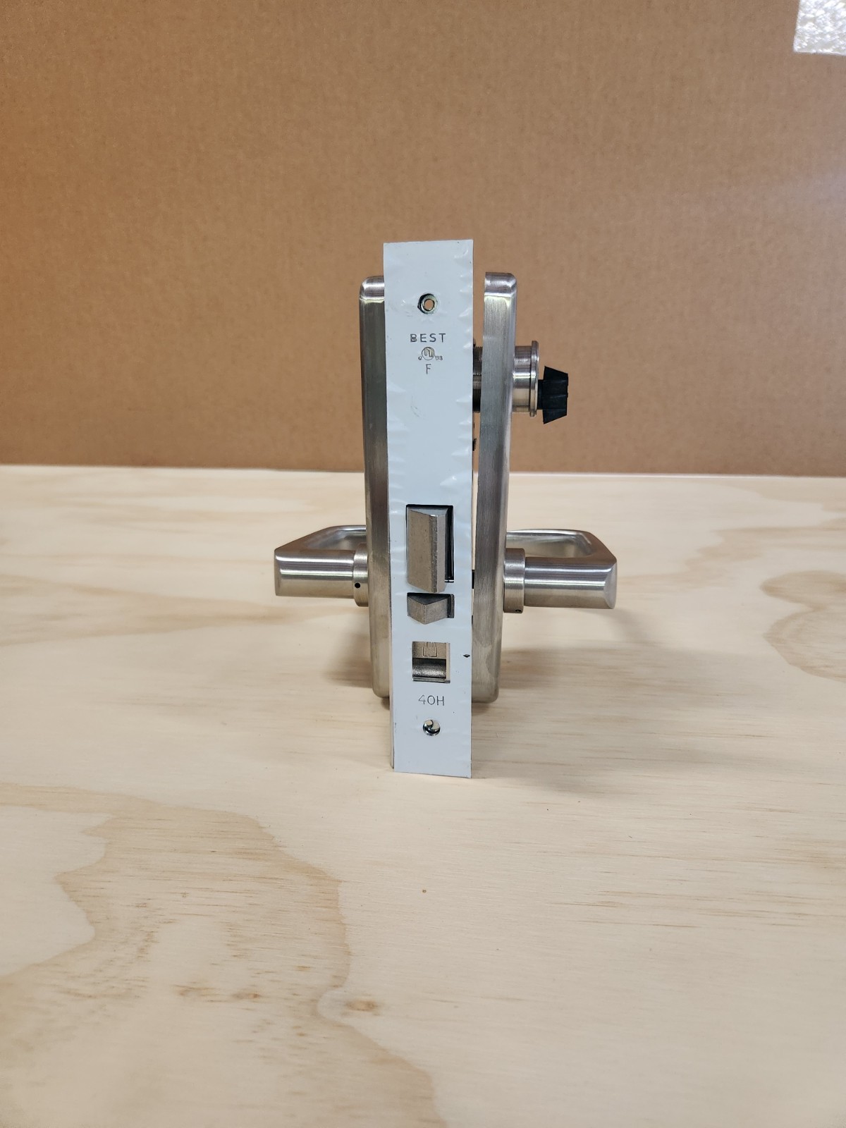 BEST 45H7A15J630 office function, mortise lockset, with cylinder