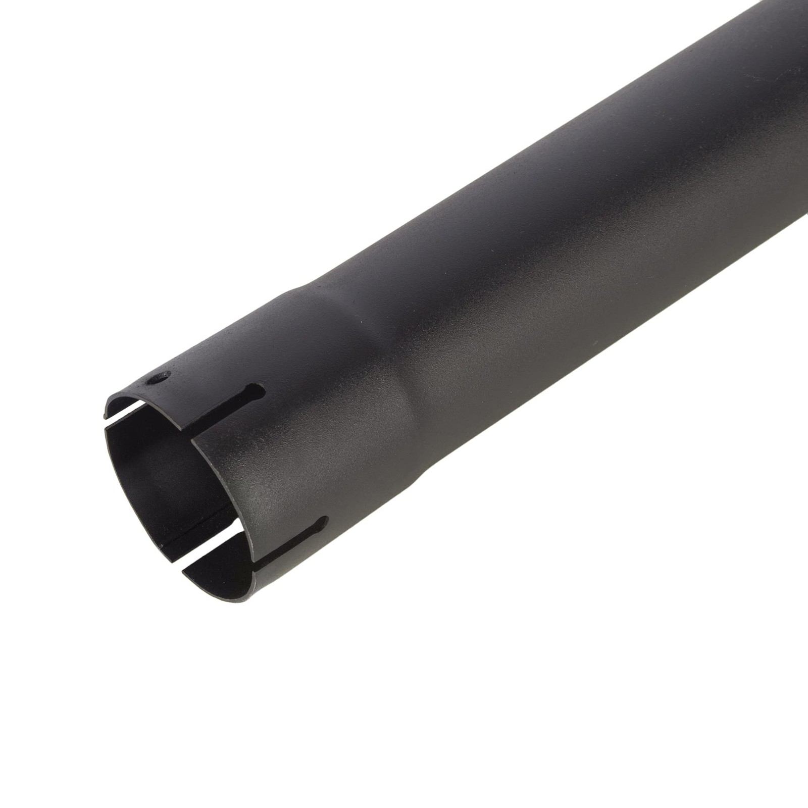 Exhaust Stack Pipe Replacement UNIVERSAL 2-1/2″ x 24″ Curved Black