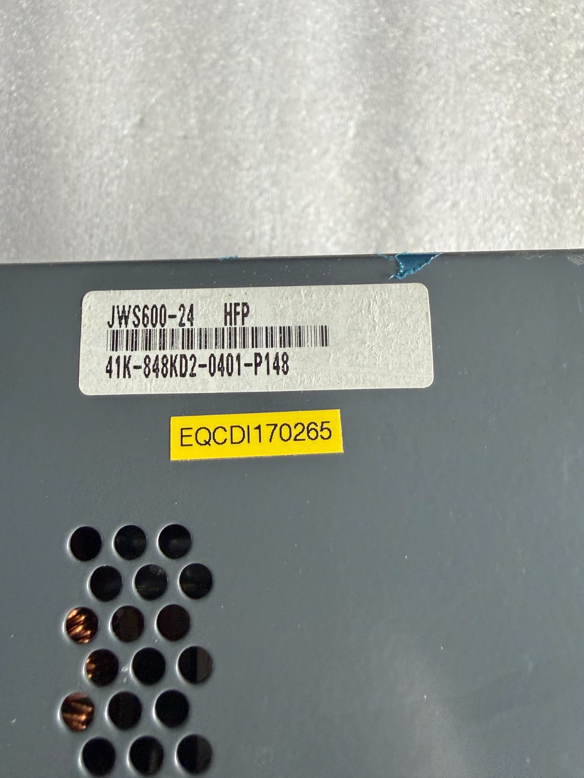 LAMBDA JWS600-24 POWER SUPPLY