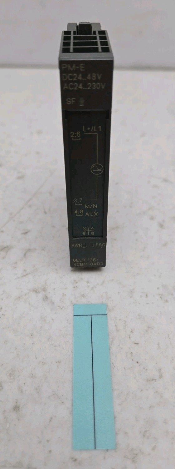 Siemens 6ES7138-4CB11-0AB0 SIMATIC DP PM-E Power Module 6ES7 138-4CB11-0AB0 New