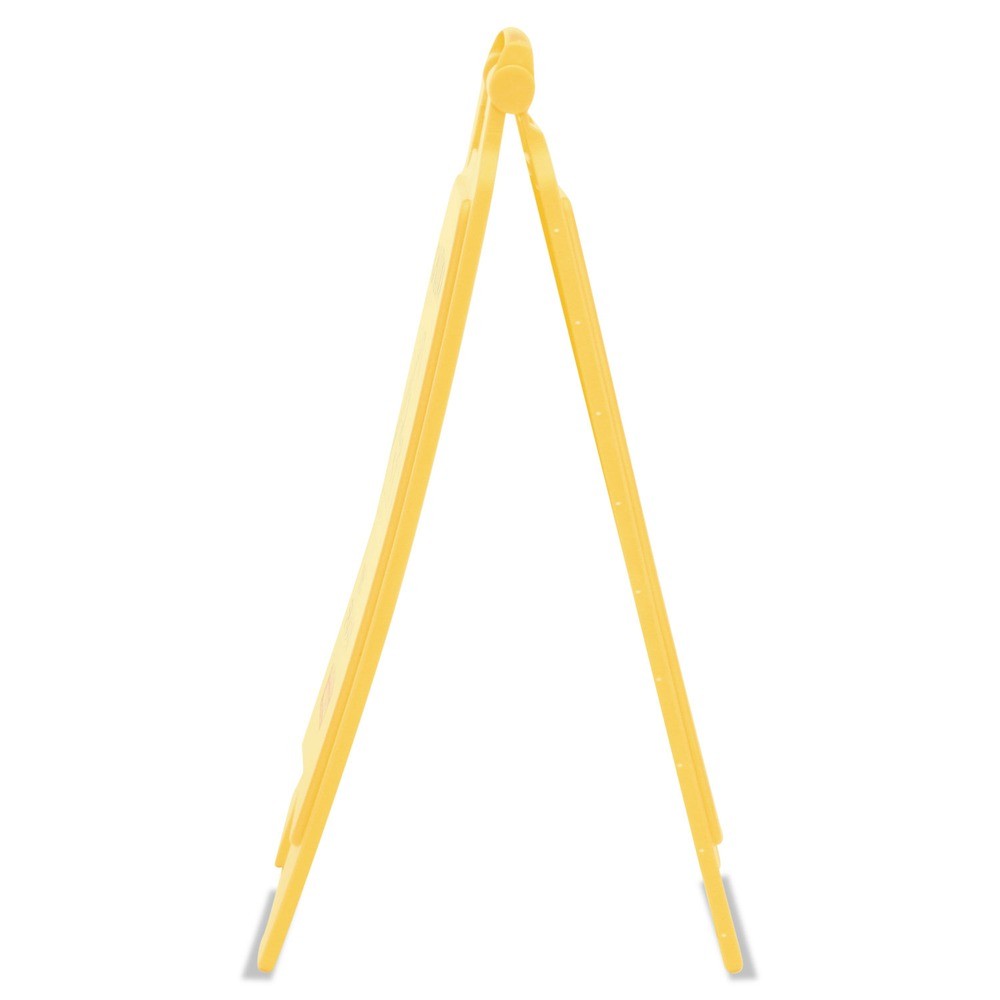 Rubbermaid Commercial 611277YW 11″ x 12″ x 25″ Caution Wet Floor Sign New