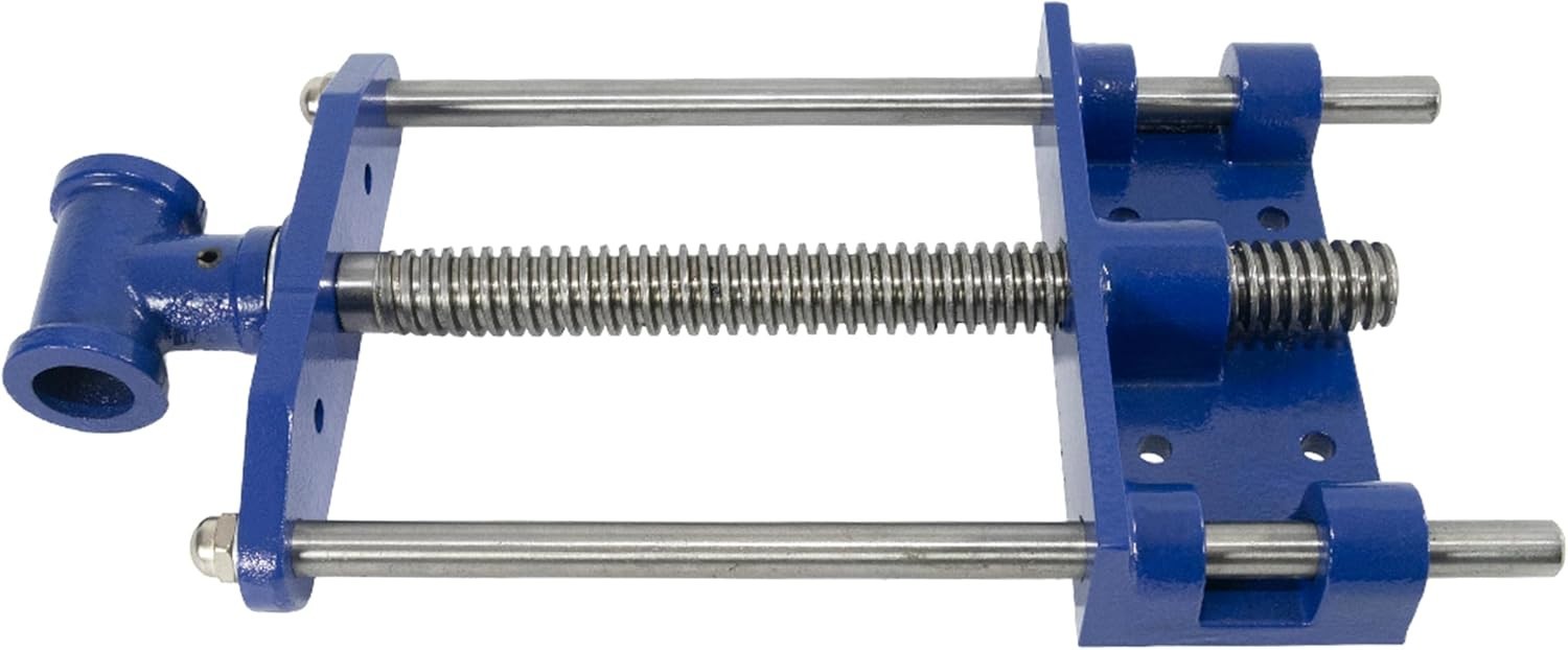 7″ Woodworking Bench Vise,Workbench Vise，Easy-to-Operate Front Screw Vise