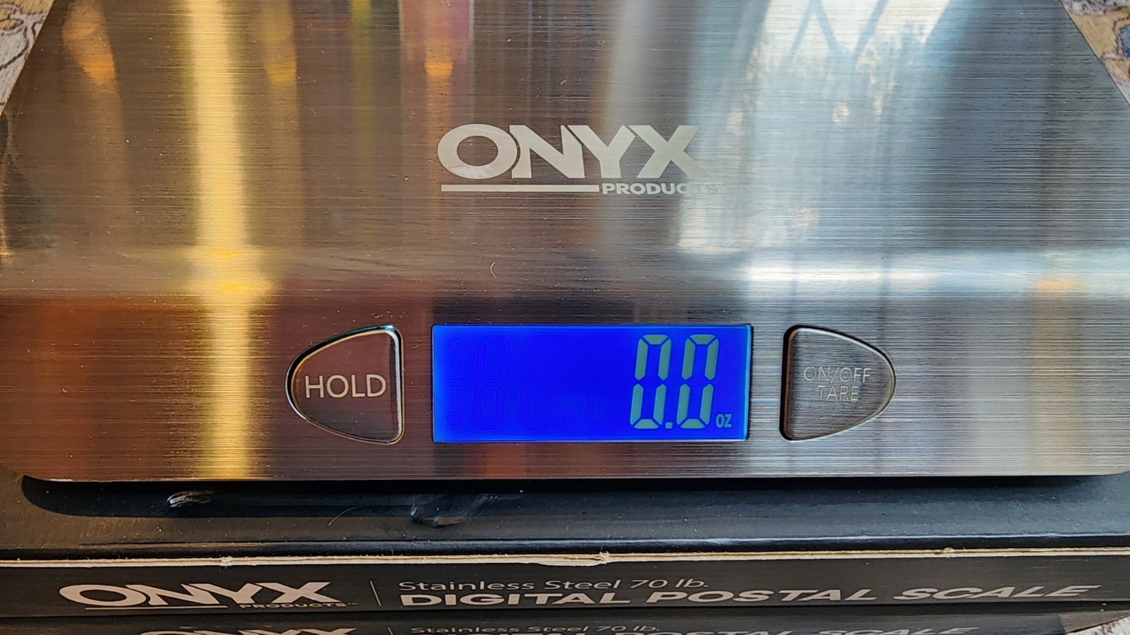Onyx 70 lb Digital Postal Scale Compatible stamps.com Software LCD USB BOX