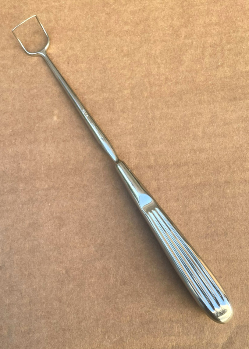 Weck Adenoid Curette Adenoidectomy, Throat Instrument, Stainless Steel