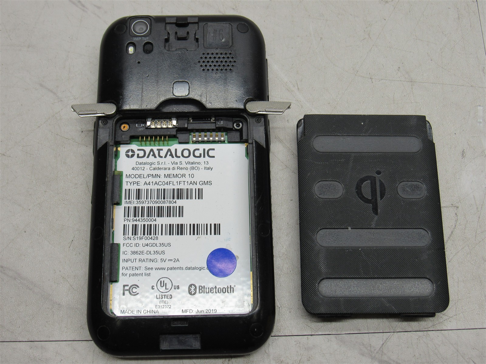 Datalogic Memor 10 Mobile Computer 944350004 Android 9 with Battery