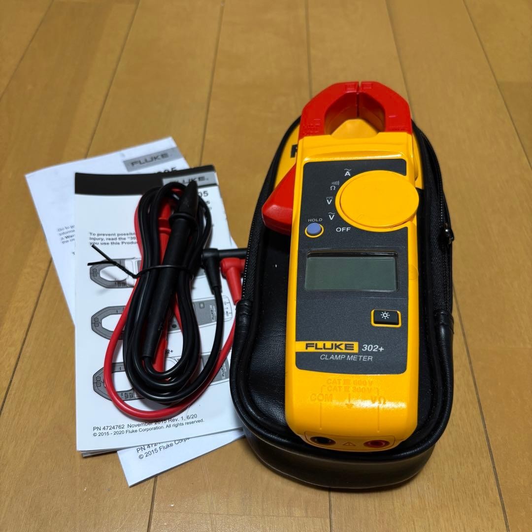 Fluke 302+ AC400A Clamp Meter Tester AC/DC Volt Amp Multimeter Average value