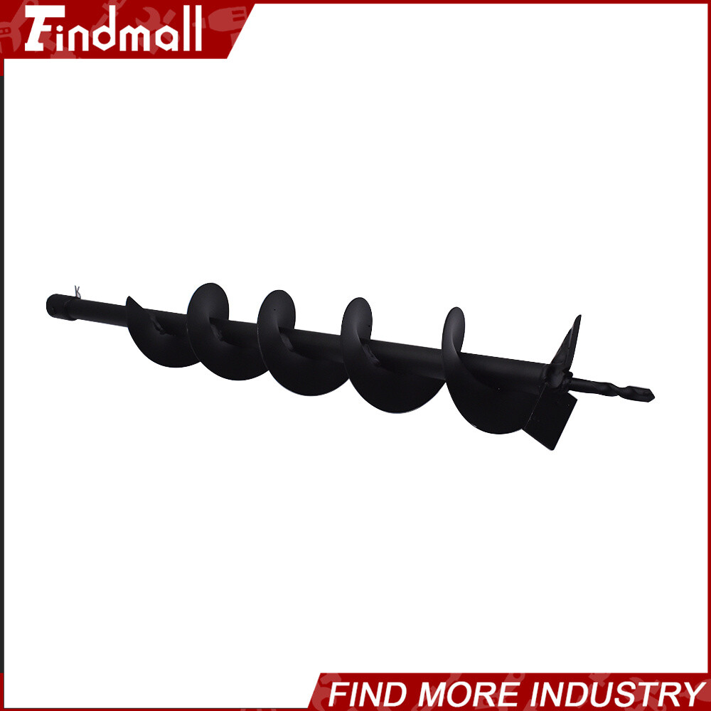 Findmall 4″ 6″ 8″ 10″ 12″ Earth Auger Drill Bits Fit For Post Fence Hole Digger