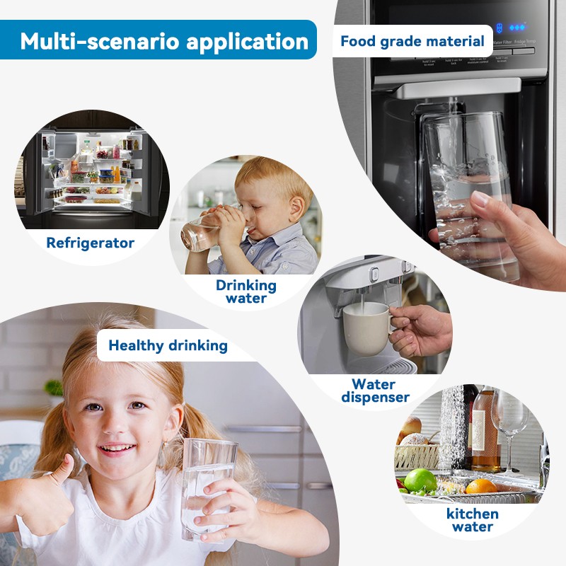 2Pack FOR Samsung Refrigerator Water Filter HAF-QIN DA97-17376B for DA97-08006C