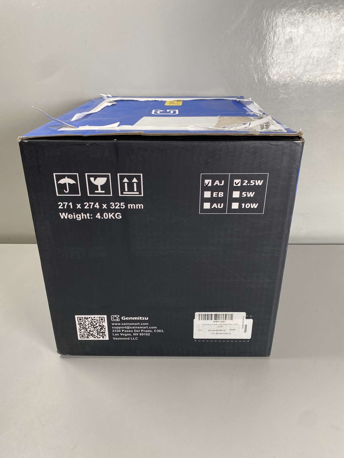 Genmitsu Kiosk Laser Engraver, 2.5W Power, Light Weight & Portable, APP control
