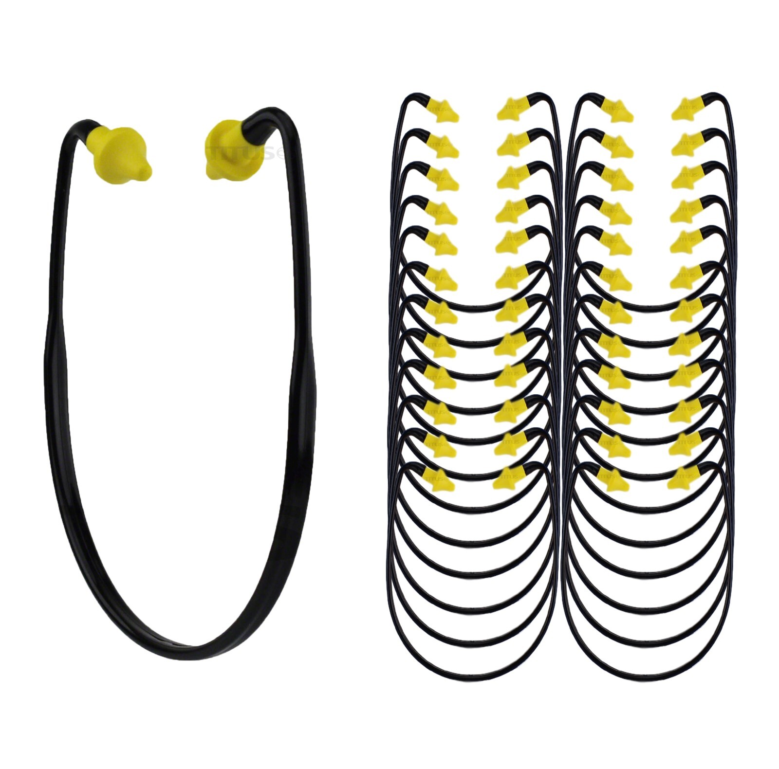 TITUS U-Band – Over Ear 22 Decibel Reusable Banded Ear Plugs