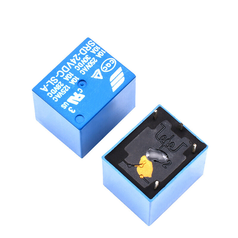 DC PCB Power Relay Module 4 Pin 5 Pin Mini Micro SRD 3V 5V 12V 24V 10A