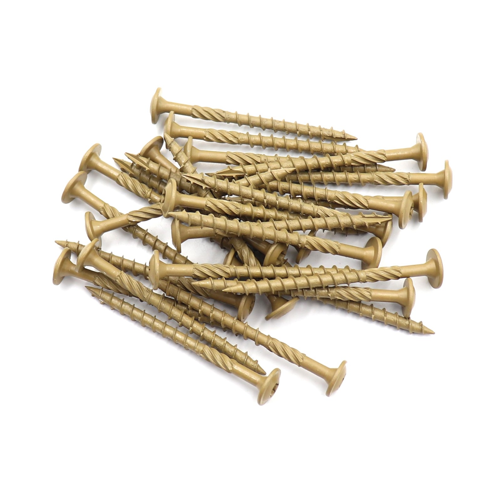 Construction Lag Screws T30 Decking Screws #14 x 4 Inches Structural Wood Scr
