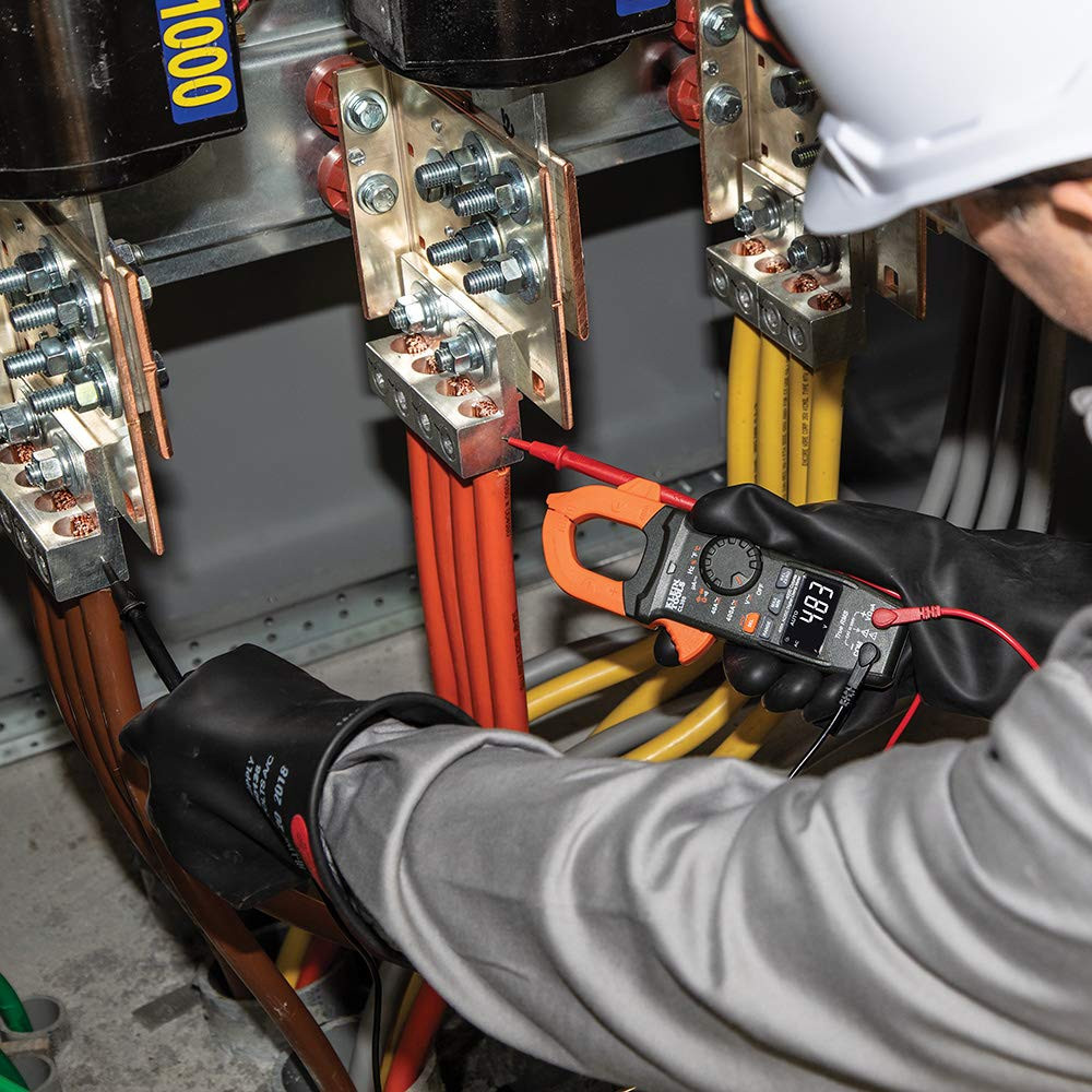 CL390 AC/DC Digital Clamp Meter, Auto-Ranging, 400 Amp, NCVT Tester, Hi-Viz LCD