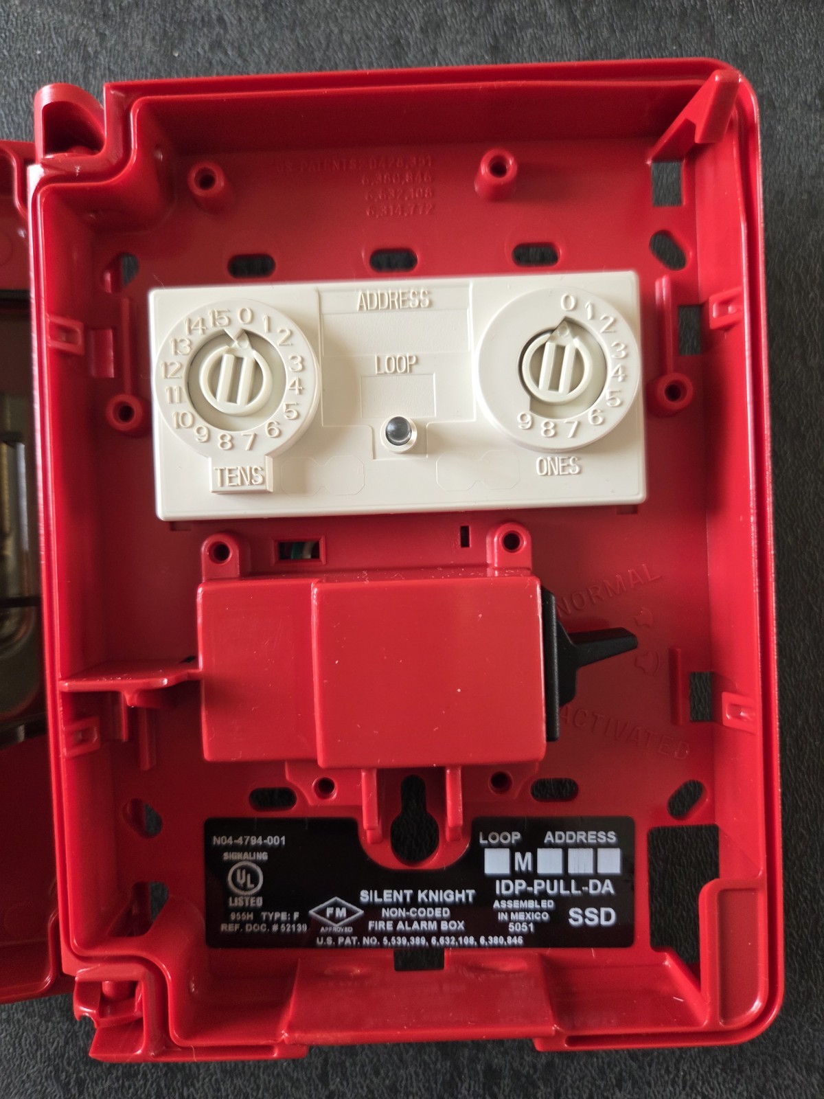 FARENHYT IDP-PULL-DA ADDRESSABLE DUAL ACTION PULL STATION – BRAND NEW – 96 AVAIL