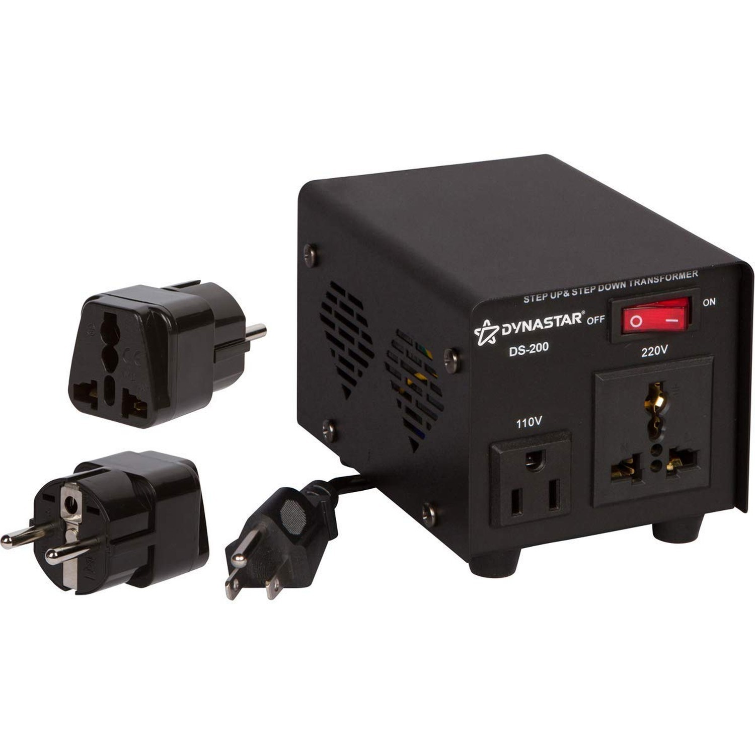 Dynastar Step Up & Step Down Voltage Converter and Transformer, 110-220 to 22…