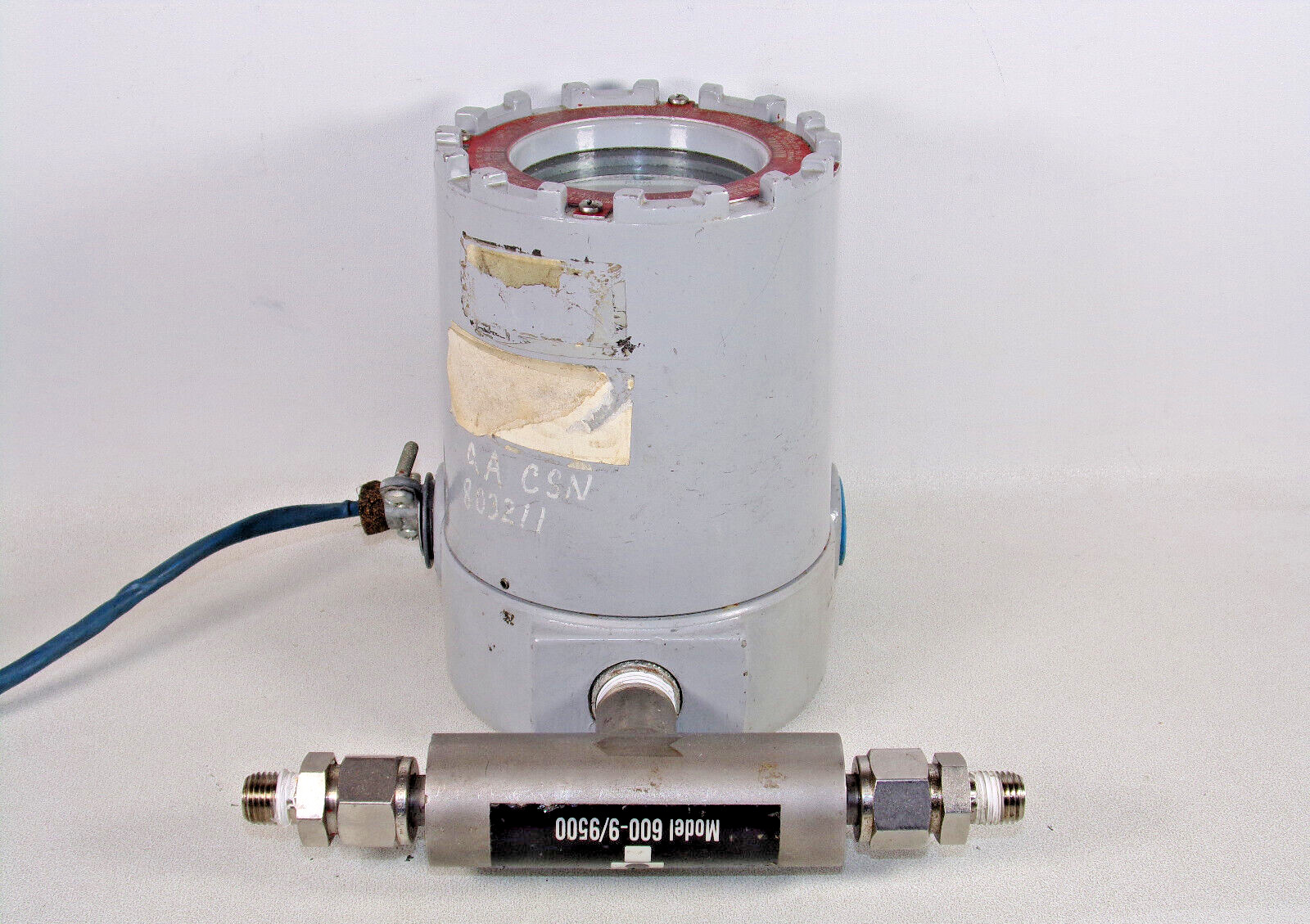 Thermal Instrument Company Model 600-9/9500 Thermal Mass Flow Meter, 0-5ppm
