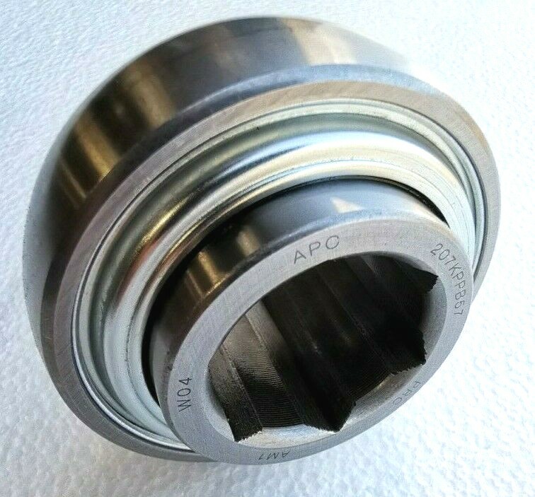 Premium 207KPPB57 Bearing 1-1/4″ Hex ID Triple-Lip Seals,for Progressive# 213025