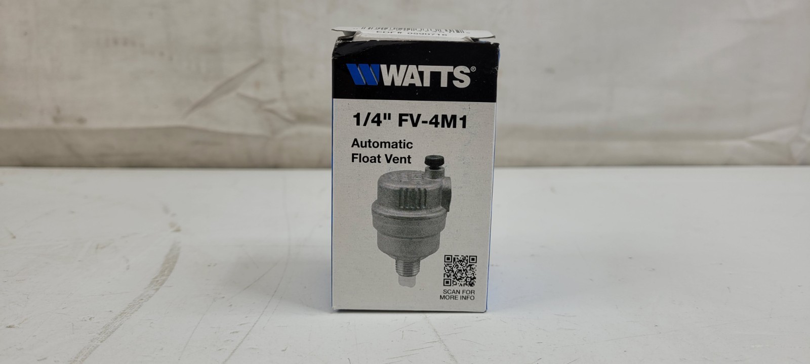 WATTS 1/4″ FV-4M1 REGULATOR AUTOMATIC FLOAT VENT 150 PSI 240° F NEW