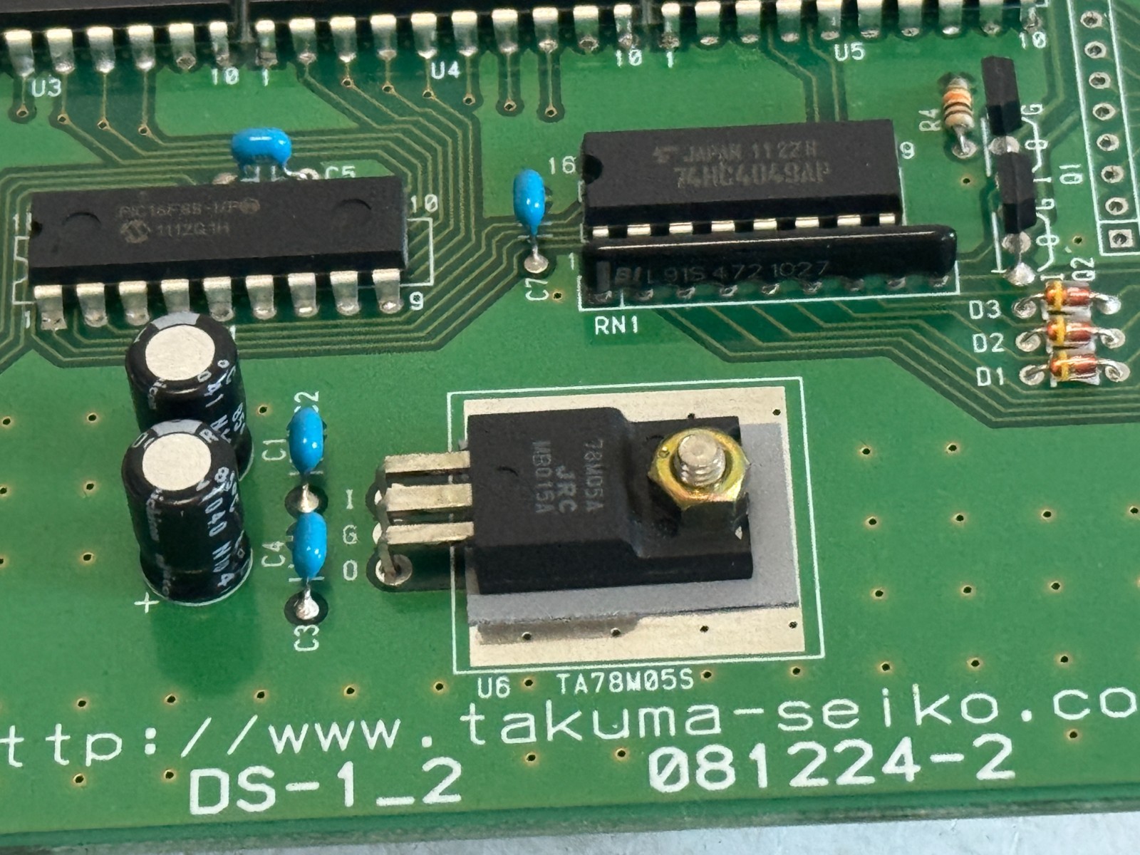 USED Takuma DS-1_2 Circuit Board 081224-2
