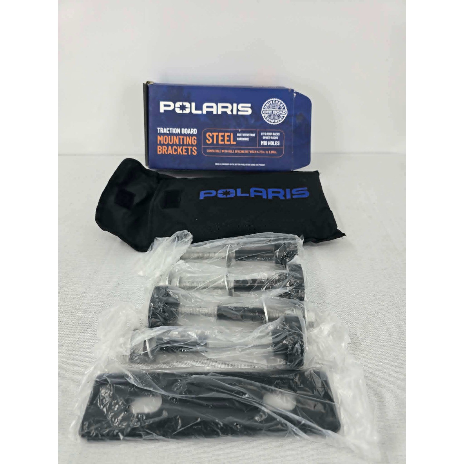 Polaris Steel Traction Board Mounting Brackets Universal Off Road HE-PLS018 New