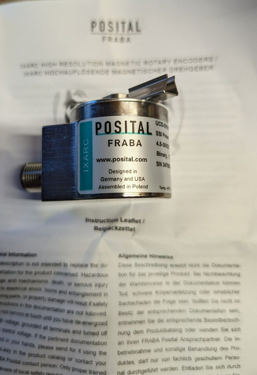 IXARC Absolute Rotary Encoder POSITAL Encoder UCD-S101B-1212-021A-PRQ SSI Preset