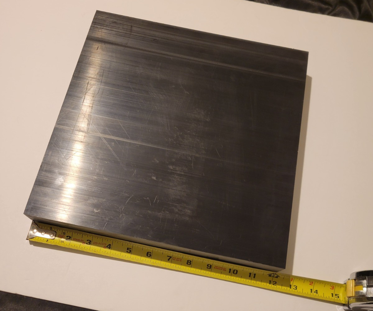 Black Delrin 1 3/4 x 12 x 12 (1.750 x 12.000 x 12.000) INV#X-52