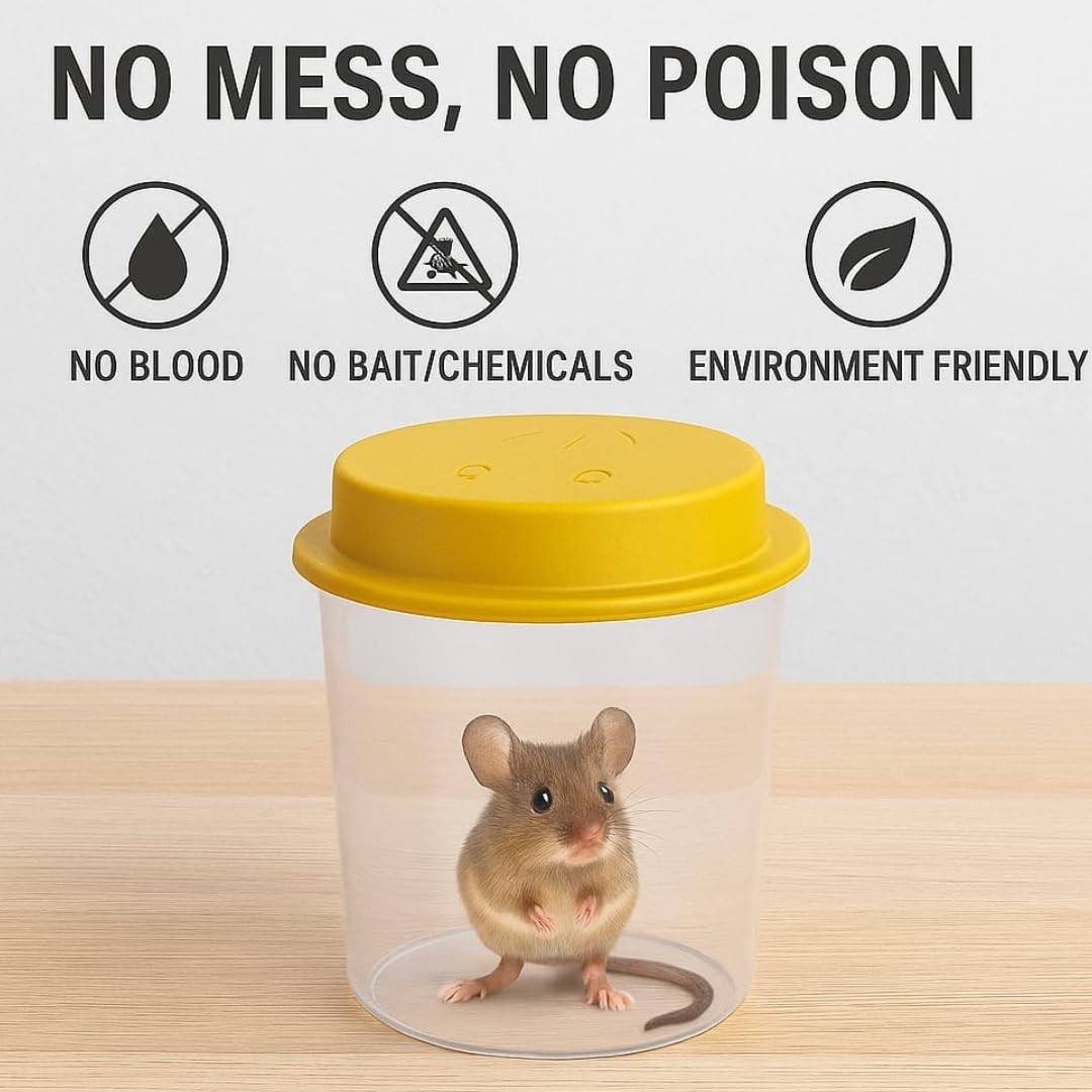 THE PERFECT PART Mouse Rat Trap Flip & Slide Bucket Catcher…