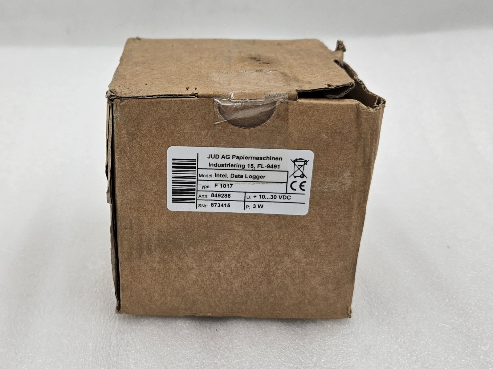 JUD F-1017M INTEL. DATA LOGGER [FAST SHIPPING]
