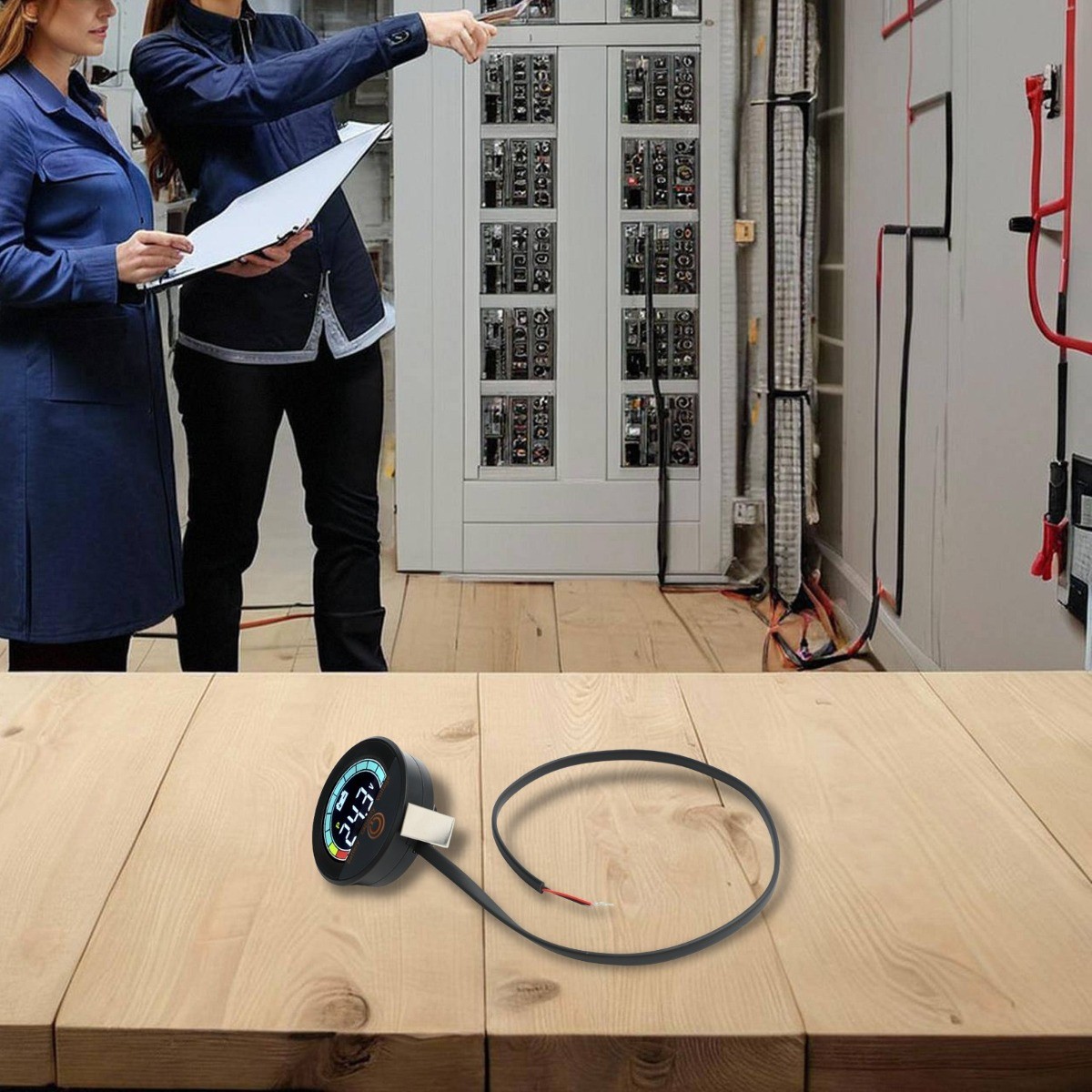 For Various Battery Types And Systems Low Voltage Alarm Battery Monitor