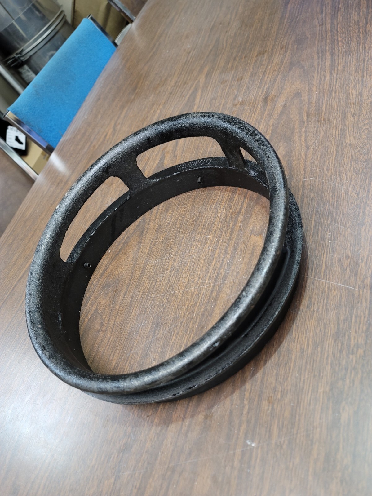 13″ Hole Cast Iron Ring Rim Replace Old Wok Ring for Chinese Wok Range