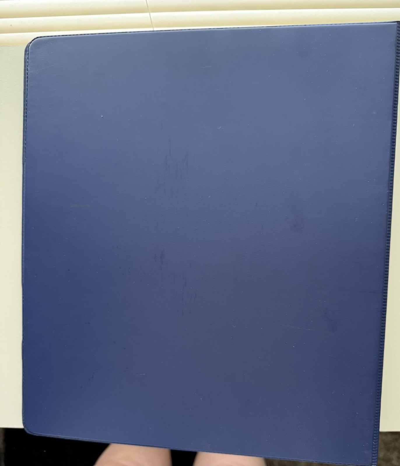 1 in Vinyl Daily Use 3-Ring Binder 175 Sheet Round Ring Blue