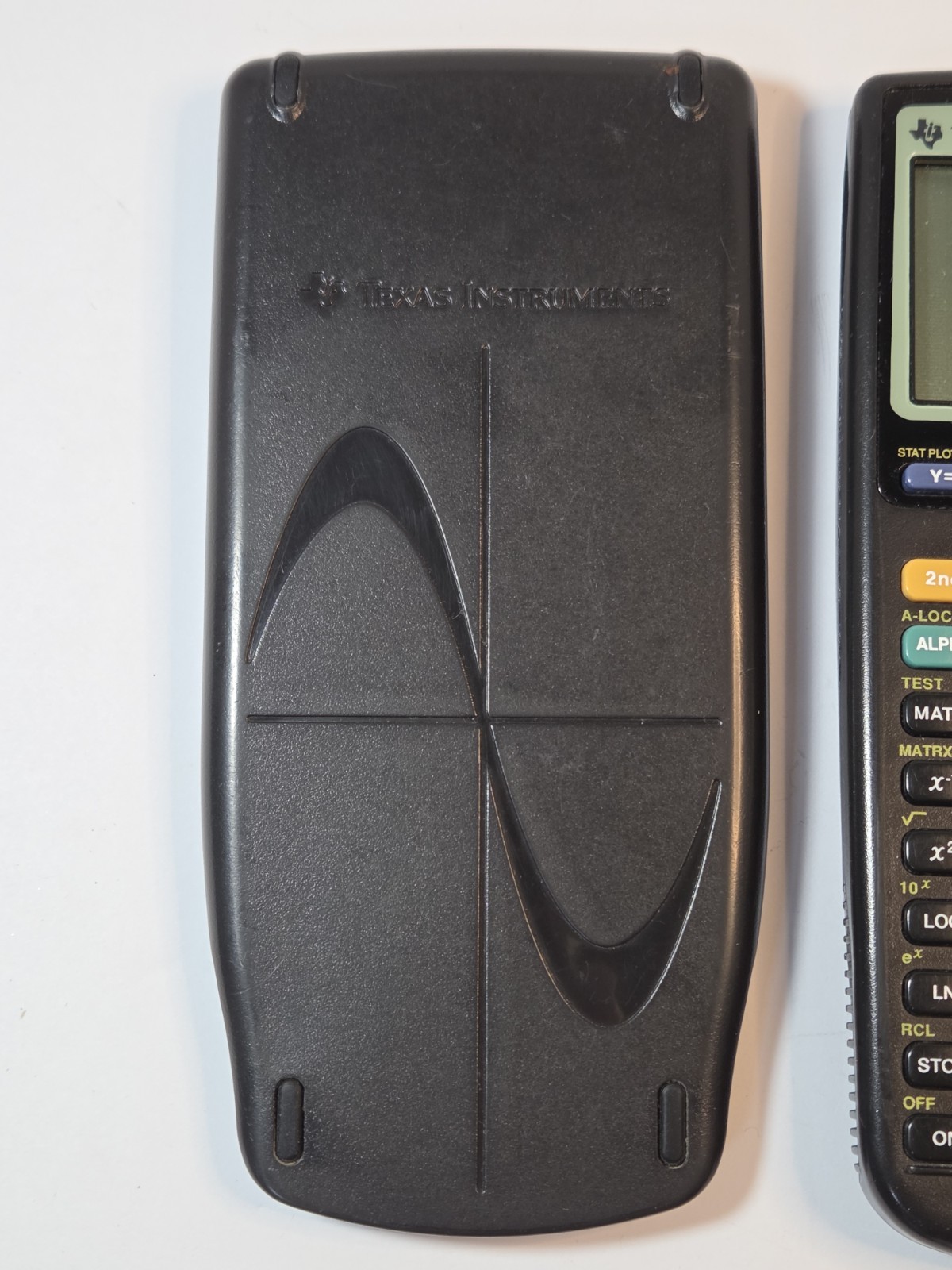 Texas Instruments TI-83 Plus Graphing Calculator – Black-with Cover Tested Works