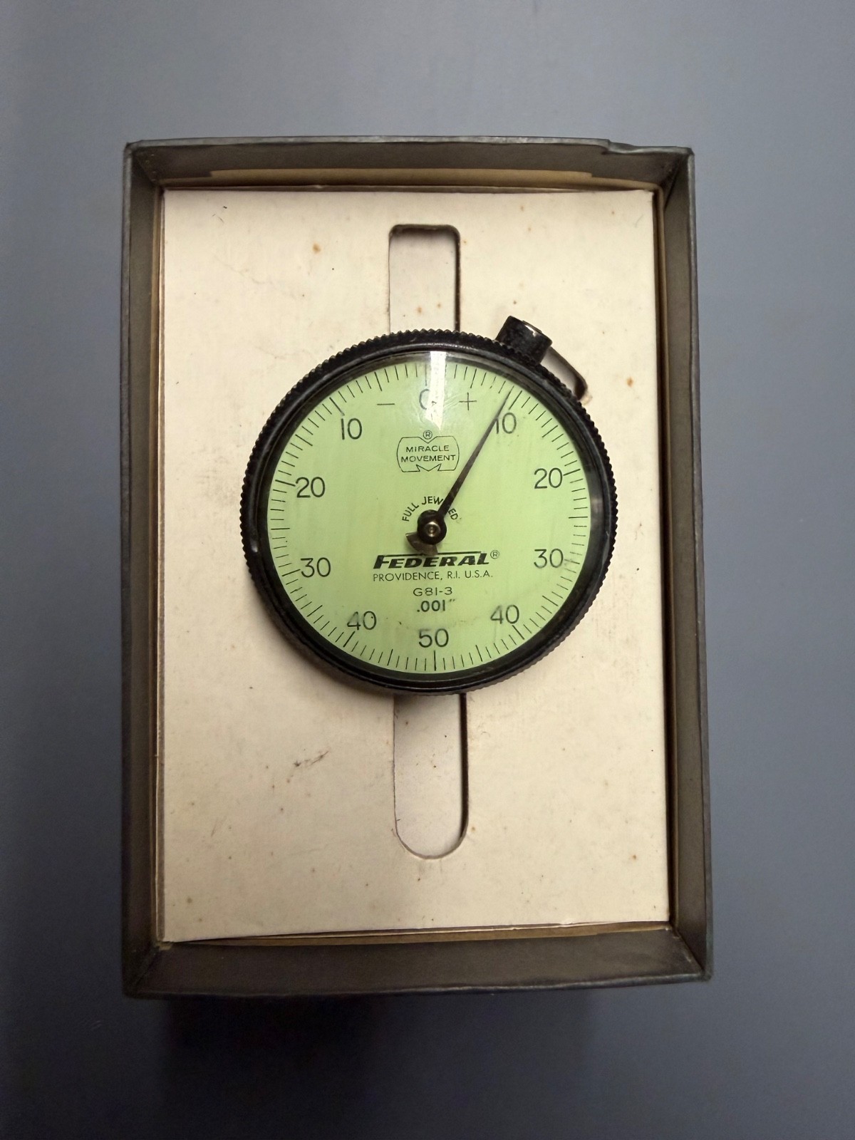 Federal Dial Indicator G81-3 – (m)