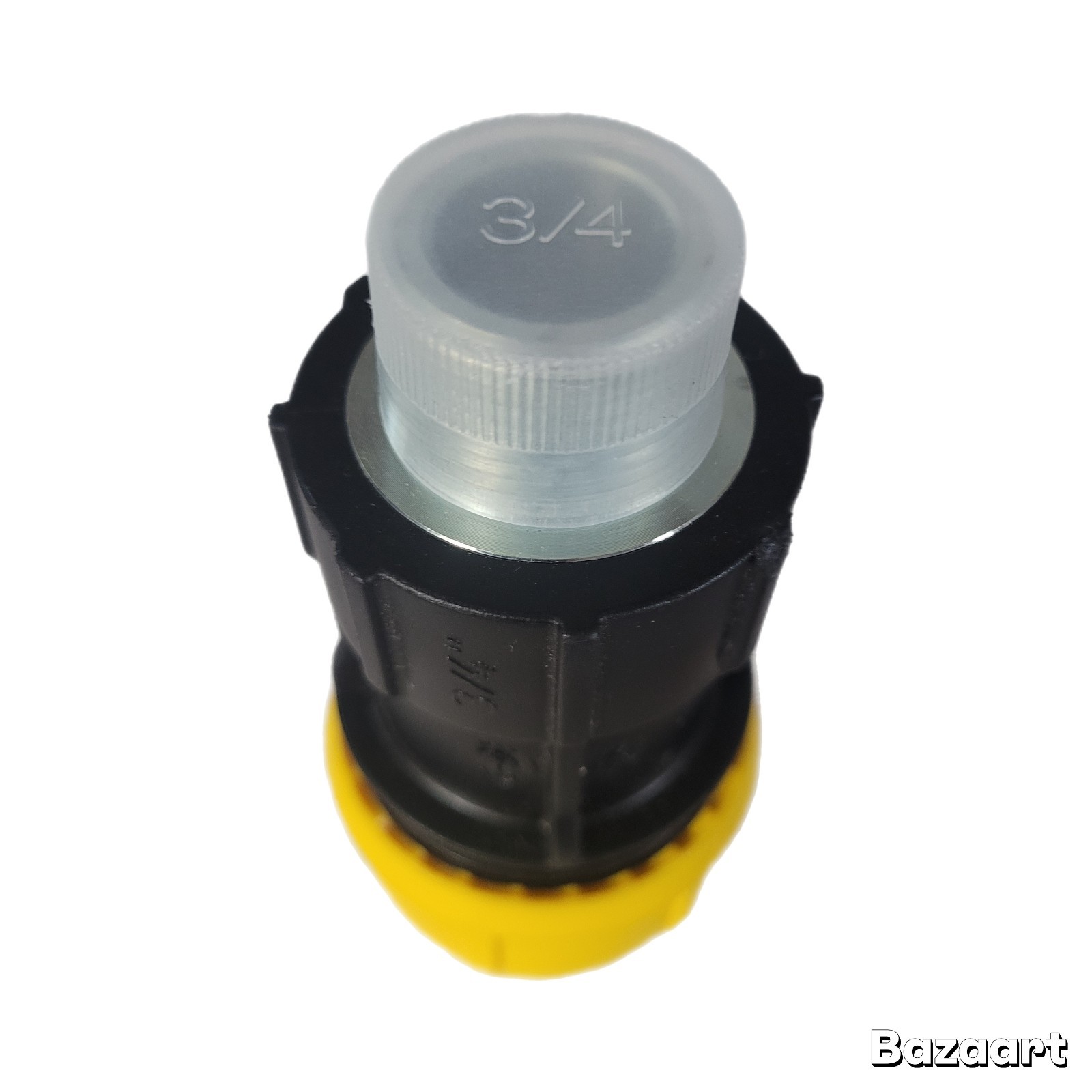 3/4 in. Polyproylene Underground Yellow Poly Gas Pipe Conversion Fitting