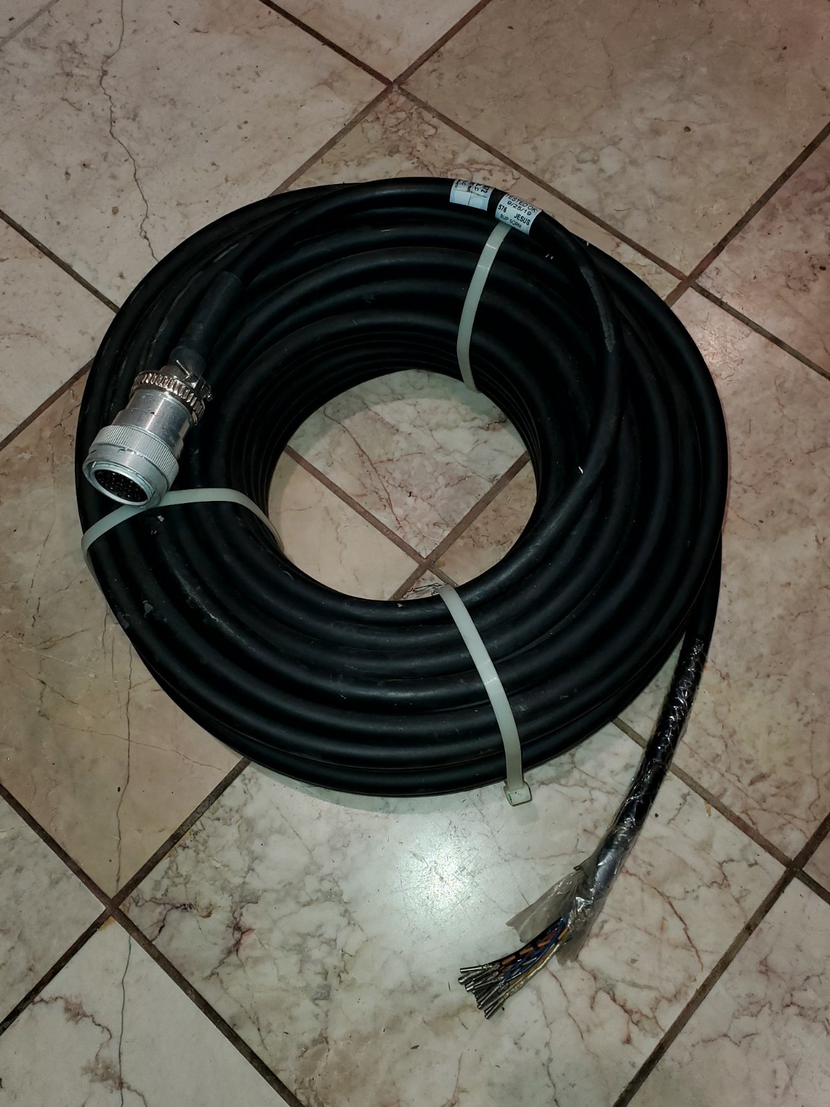JLG GENUINE REPLACEMENT PARTS CABLE, CONTROL BOOM142′ PART # 4922672