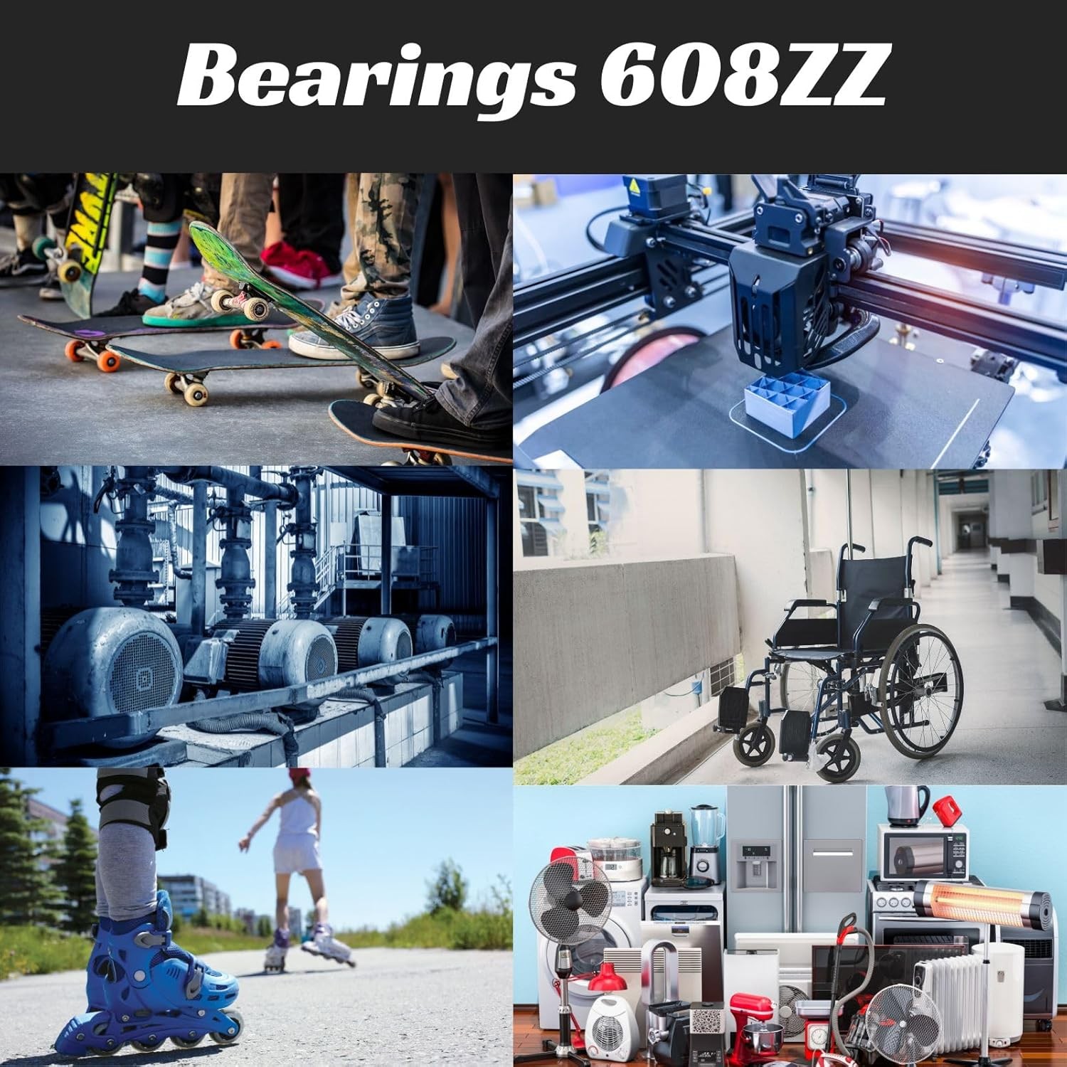 Miniature Ball Bearings Small Seal Micro Mini 1/2/3/4/5/6/7/8/9~25mm Inner Dia