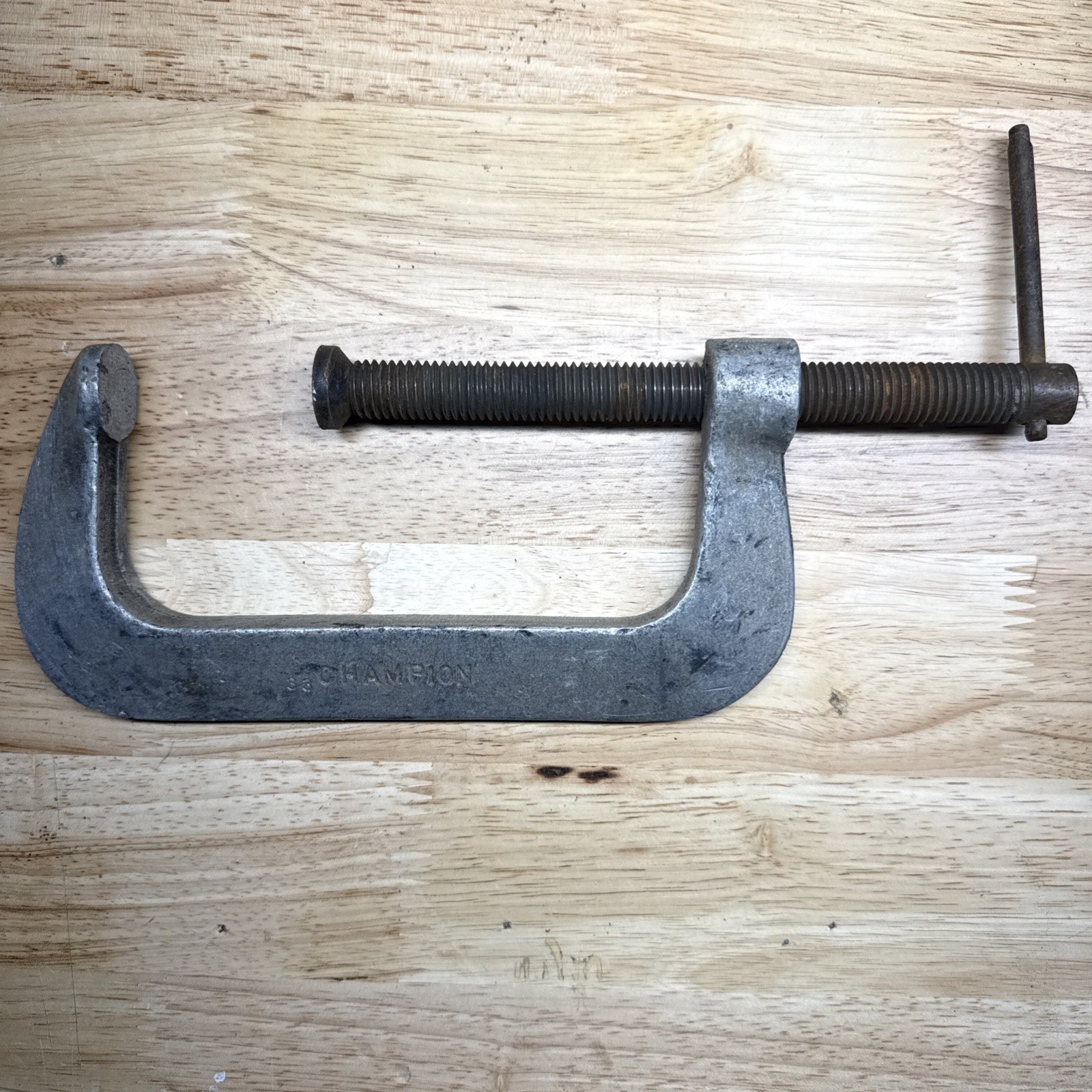 VTG CHAMPION 6″ LIGHT WEIGHT ALUMINUM C-CLAMP WORKS