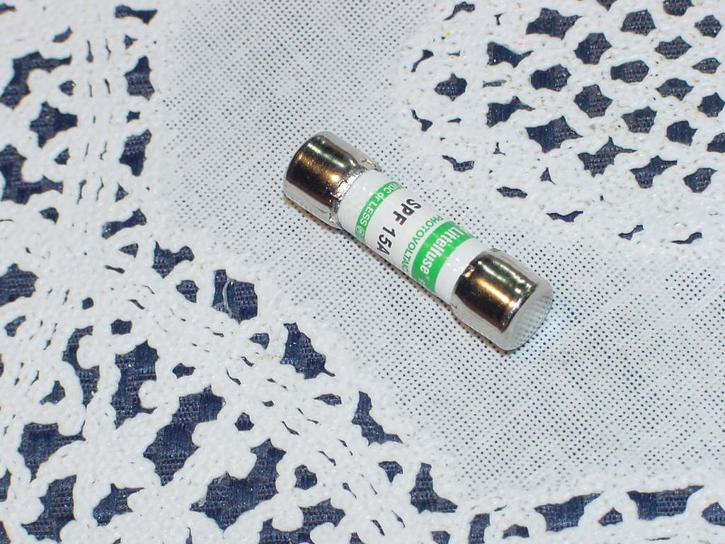 Three (3) Littelfuse SPF 15A Fuse, PHOTOVOLTAIC, 1000VDC or Less, GPV, NEW!
