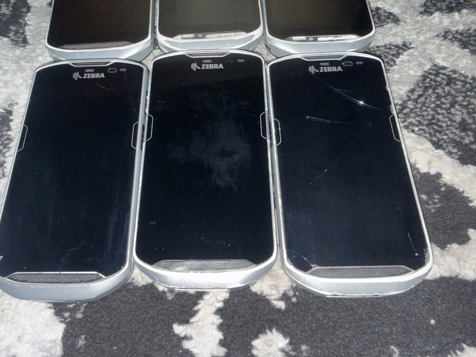 6x Zebra TC56 Enterprise-Grade Mobile Computer TC56CJ-1PAZU4P-25 UNTESTED/AS-IS