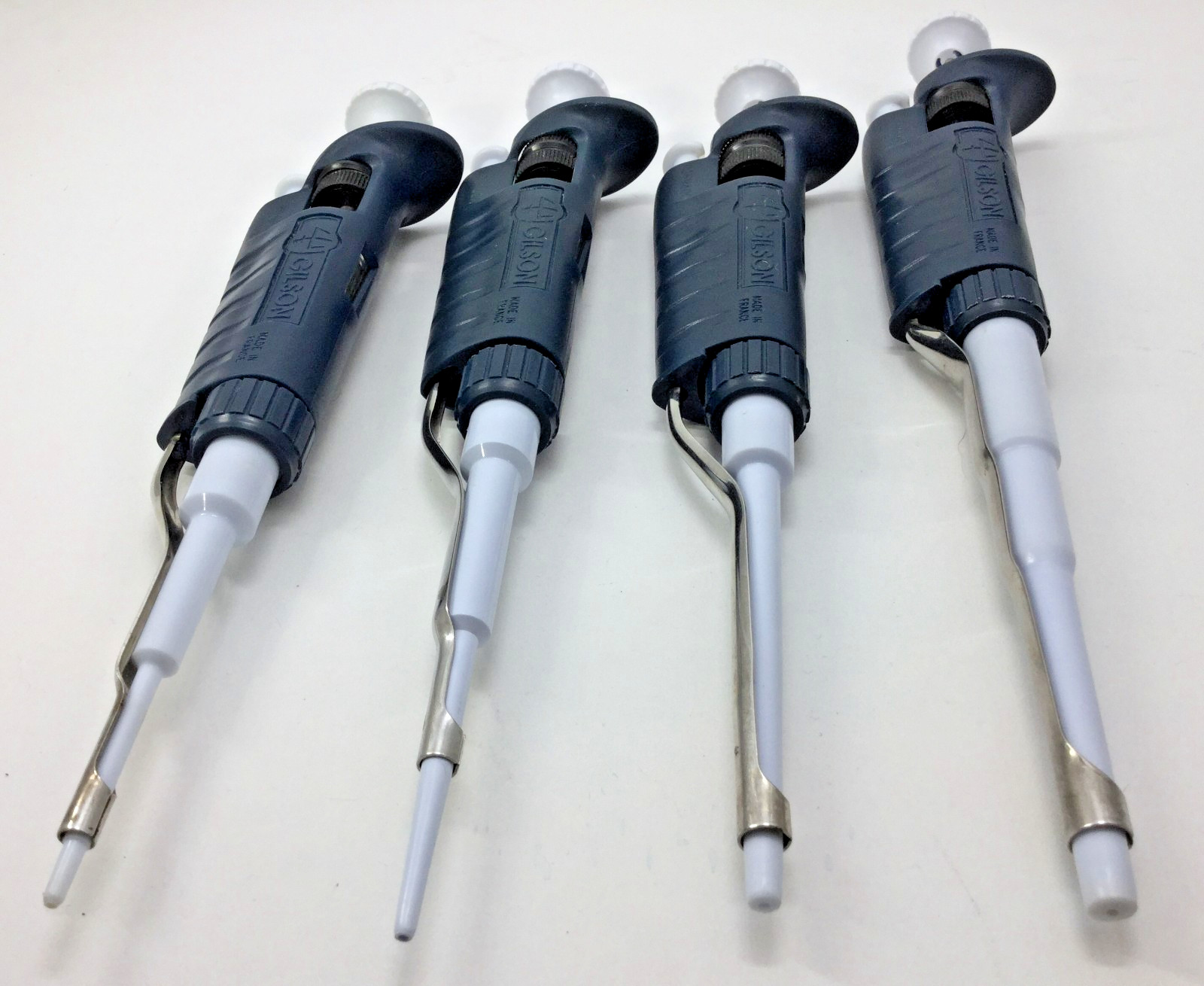 Gilson Pipetman Modern Classic Pipette Set | P10, P20, P200, P1000 | Calibrated