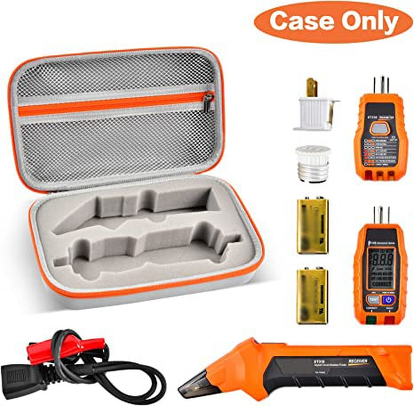 Case Compatible with Klein Tools ET310 AC Circuit Breaker Finder & 80016 Outlet
