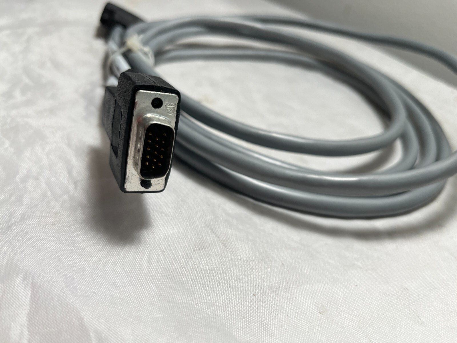 INDUSTRIAL MRO 200-1408-03M CONNECTING CABLE MALE / MALE 15 PIN #51E35 75MM RAD