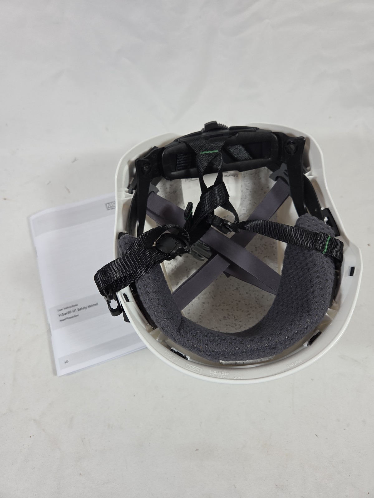 MSA V-Gard H1 Safety Helmet, TriVent FT3PIV White FREE SHIP