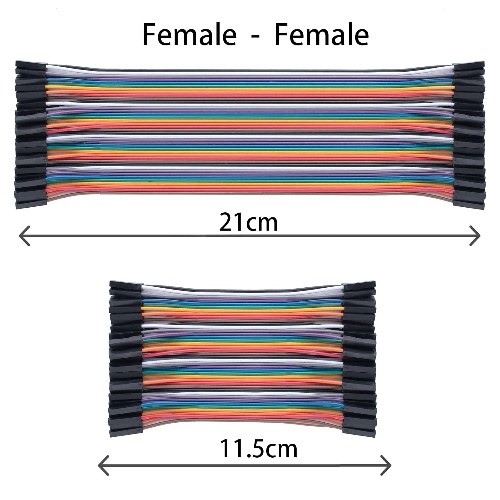 Breadboard Jumper Wires Kit 360pcs 10cm 20cm 30cm Male Female Male Male Female