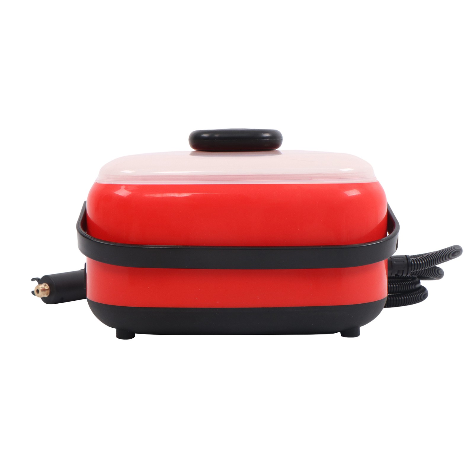 2500W Steam Cleaner Red Portable-Car Engine Degreasing&Tile Grout 1500ml 110V