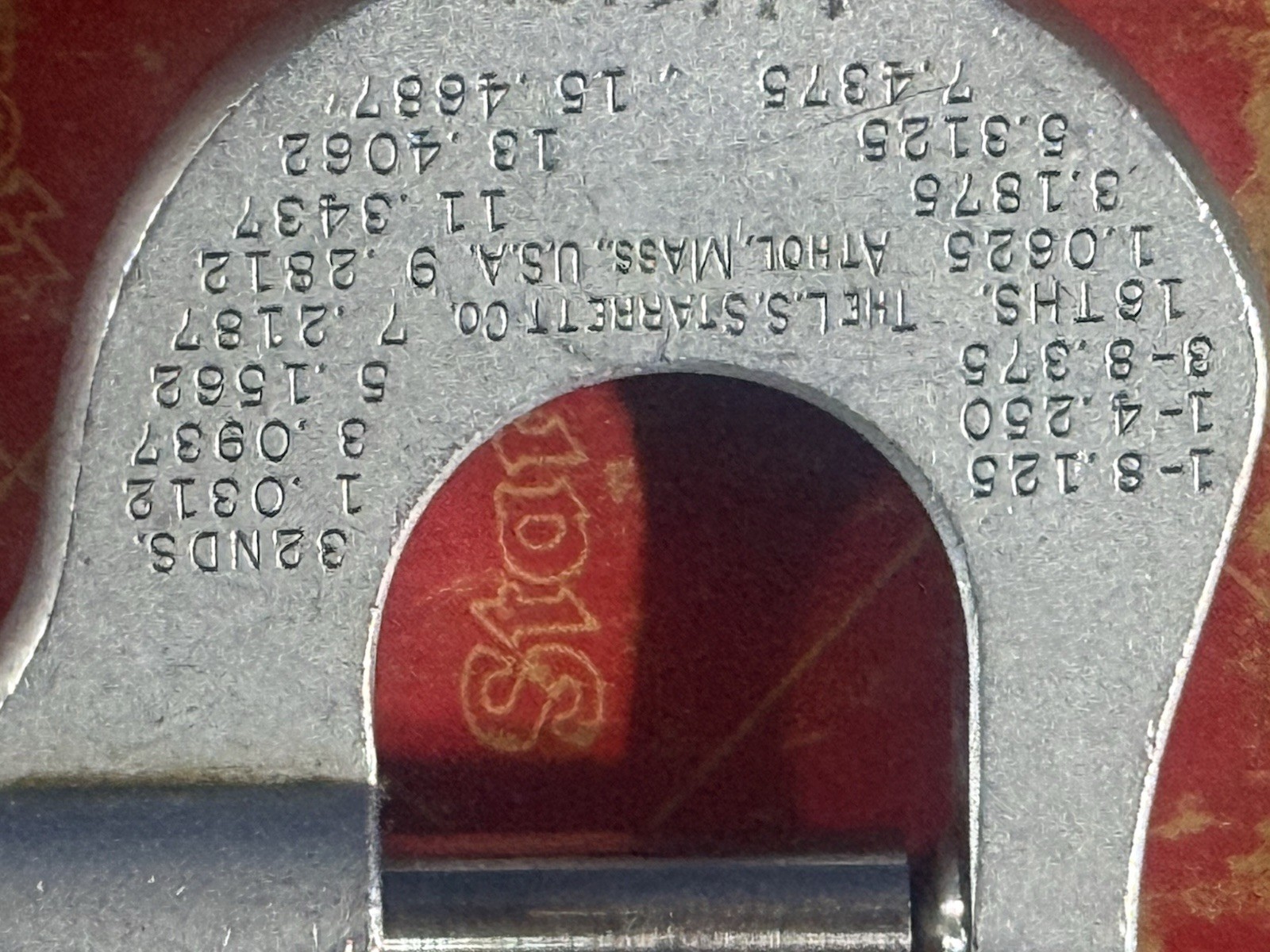 Starrett No. 576R 0 to 1/2” outside micrometer – round ball anvil- Made in U.S.A