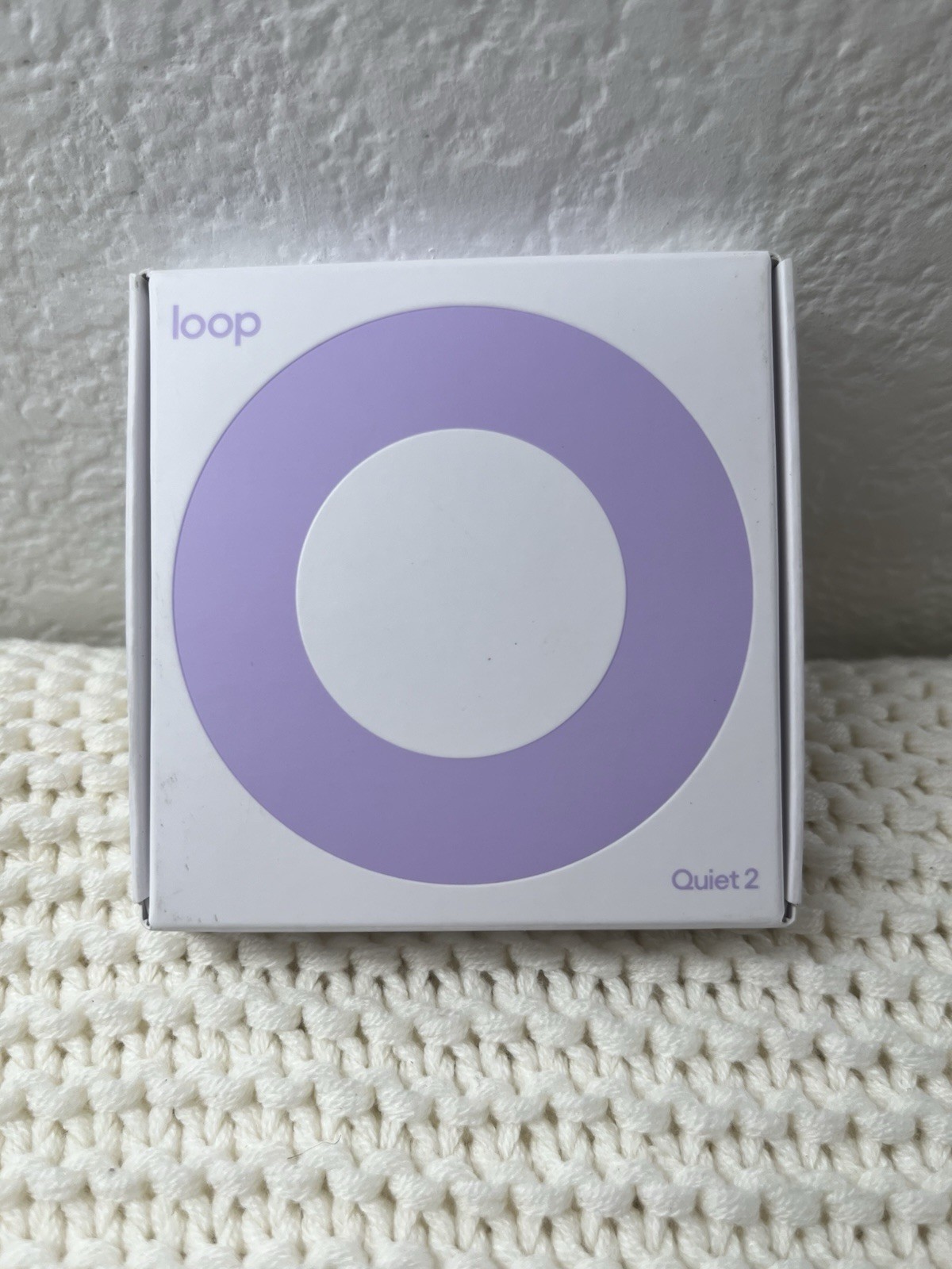 Loop Quiet 2 Ear Plugs Violet Reusable Noise-Reducing Earplugs NRR 14dB SNR 24dB