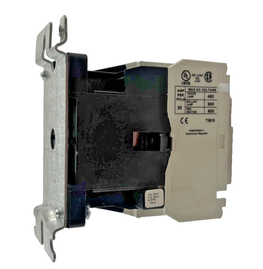 Eaton CN35BN3AB 20A 3‑Pole Electrically Held Lighting Contactor 110/120 VAC Coil